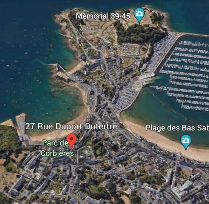 « Kraou Kezeg » A 50M De La Mer - 2/4 Pers. Saint-Malo Zewnętrze zdjęcie